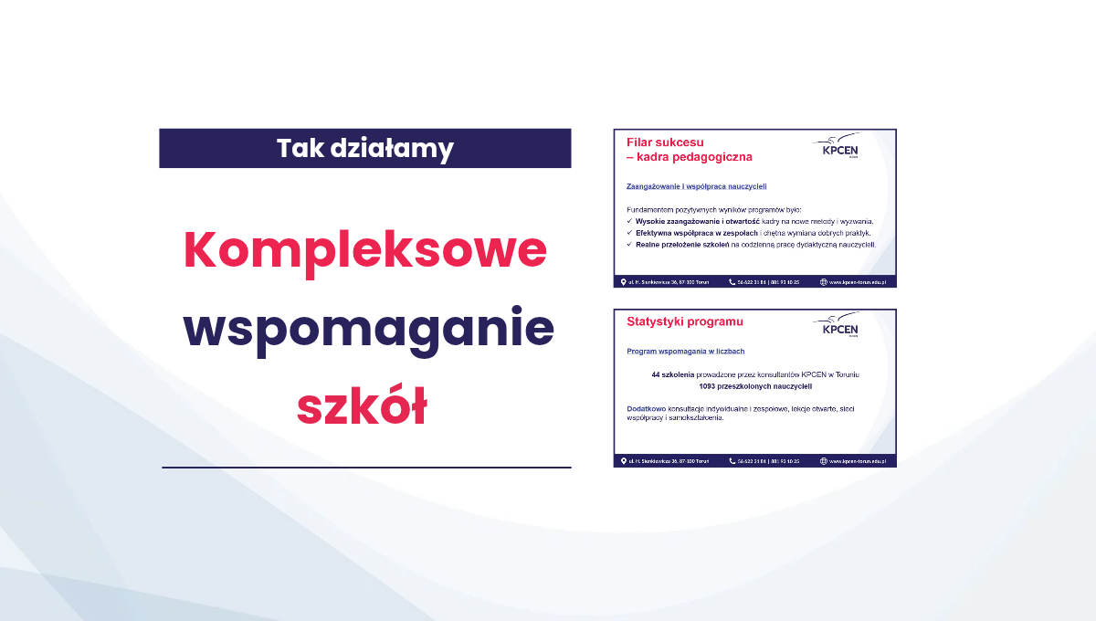Rok pełen rozwoju - podsumowanie programu Kompleksowego Wspomagania Szkół w roku szkolnym 2024/2025